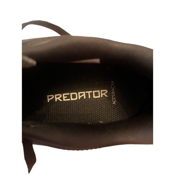 Adidas Kid’s Black Predator Accuracy.4 Flexible Ground Soccer Cleats Size 2.5 - Picture 7 of 8